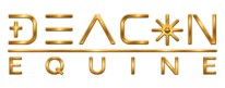Deacon Equine Logo with symbols